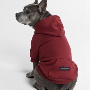 Spark Paws Burgundy Dog Hoodie 3XL